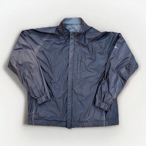 Walter Hagen 11 Golf Windbreaker Rain Jacket Black Men's Size XL